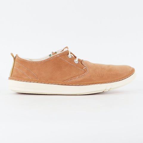 Womens Timberland EK Hookset 8637R Medium Brown Leather Lace Up Casual Shoes