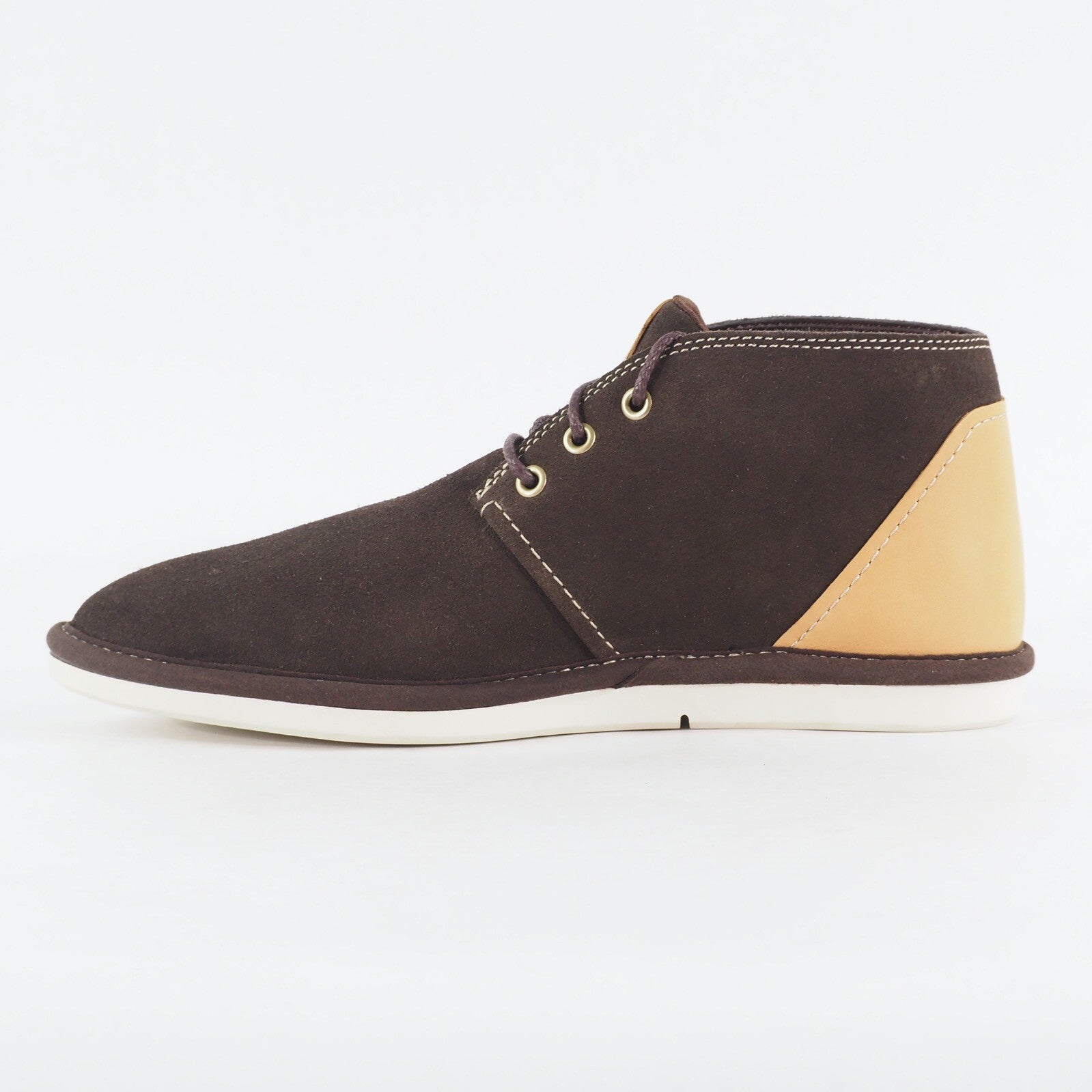 Mens Timberland City Shuffler Chukka A12K7 Dark Brown Leather Laced Casual Boots