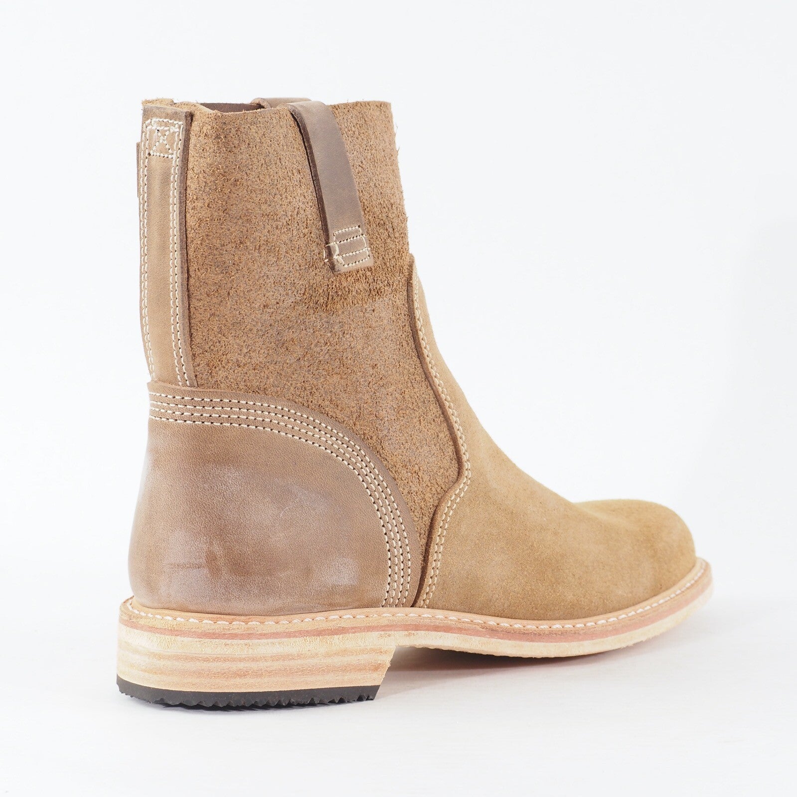 Mens Timberland Coulter 4123R Medium Brown Leather Pull On Casual Everyday Boots