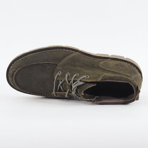 Mens Timberland Westmore Moc Toe Chukka A2KXC Olive Suede Lace Up Casual Boots