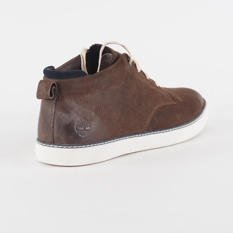 Mens Timberland EK Hudston Brown 2154B Leather Lace Walking Chukka Casual Boots