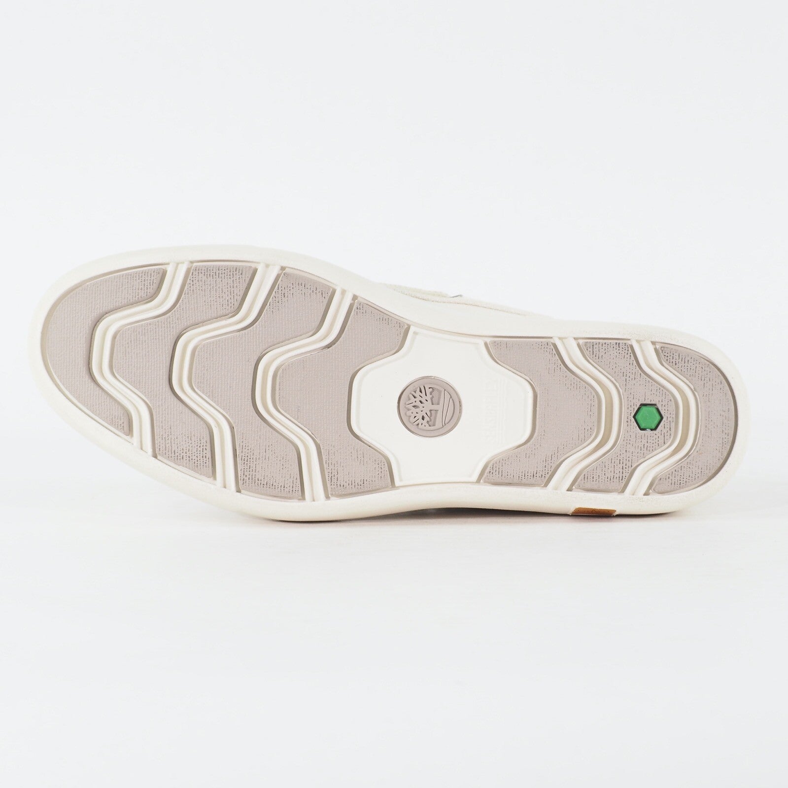 Womens Timberland 2 Eye A1A18 Off White Canvas Lace Up Casual Boat Light Shoes