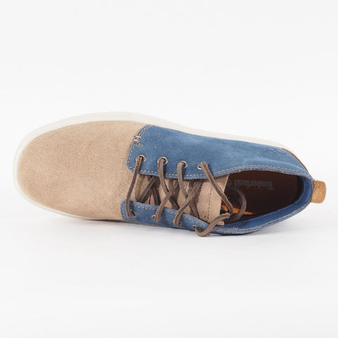 Mens Timberland Adventure 2.0 Cupsol A1465 Blue Light Brown Leather Casual Boots