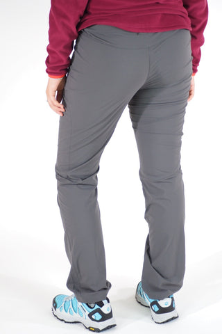 Womens Jack Wolfskin Activate 1501931 Dark Steel Warm Windproof Hiking Trousers