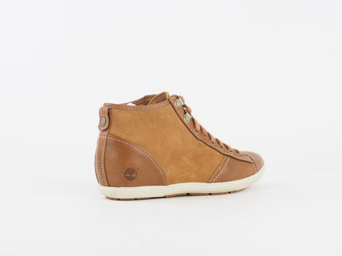 Womens Timberland Earthkeepers 3850R Brown Leather Casual Shoes Lace Up Boots