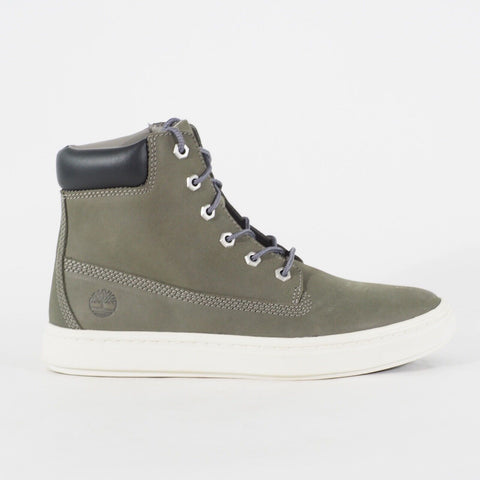 Womens Timberland Premium 6 Inch A1ITX Grey Leather Lace Casual Walking Boots