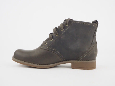 Womens Timberland EK Shoreham 3617R Brown Leather Lace Up Desert Boots