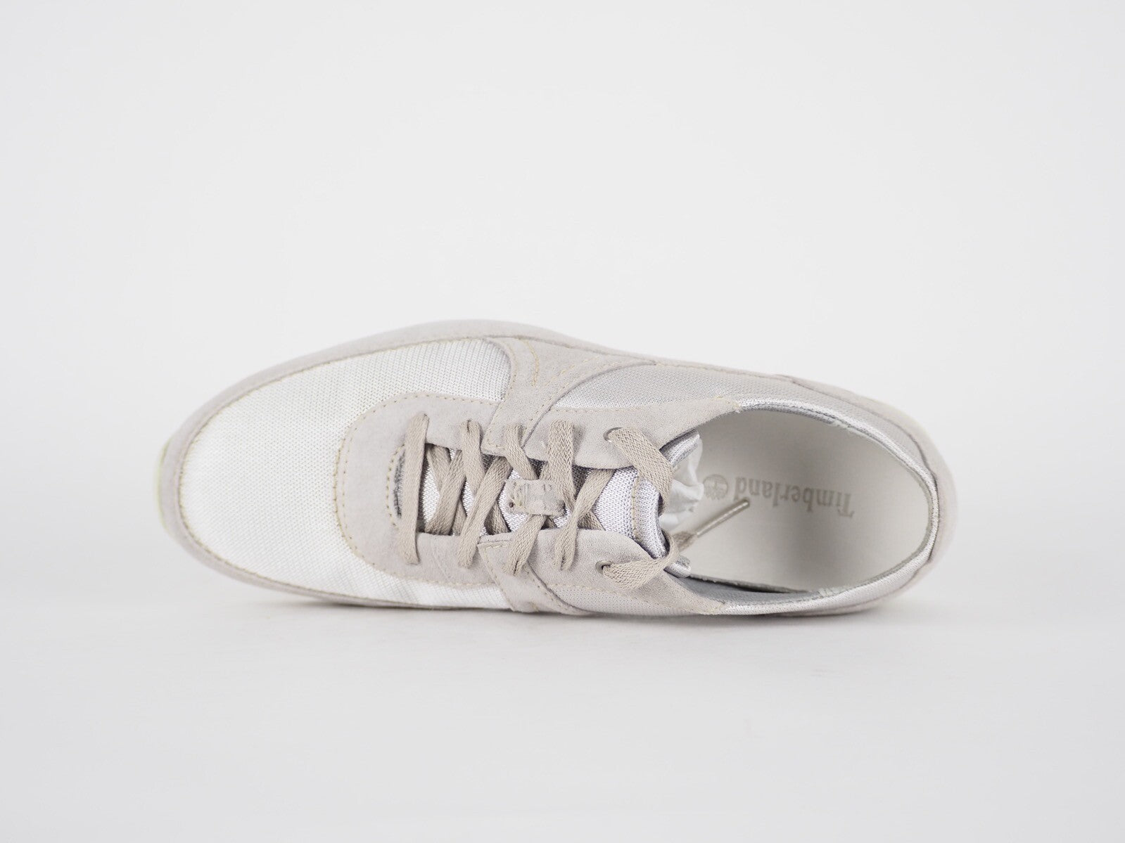 Womens Timberland Killington Park 14640 Lt Grey Leather Fabric Lace Up Trainers