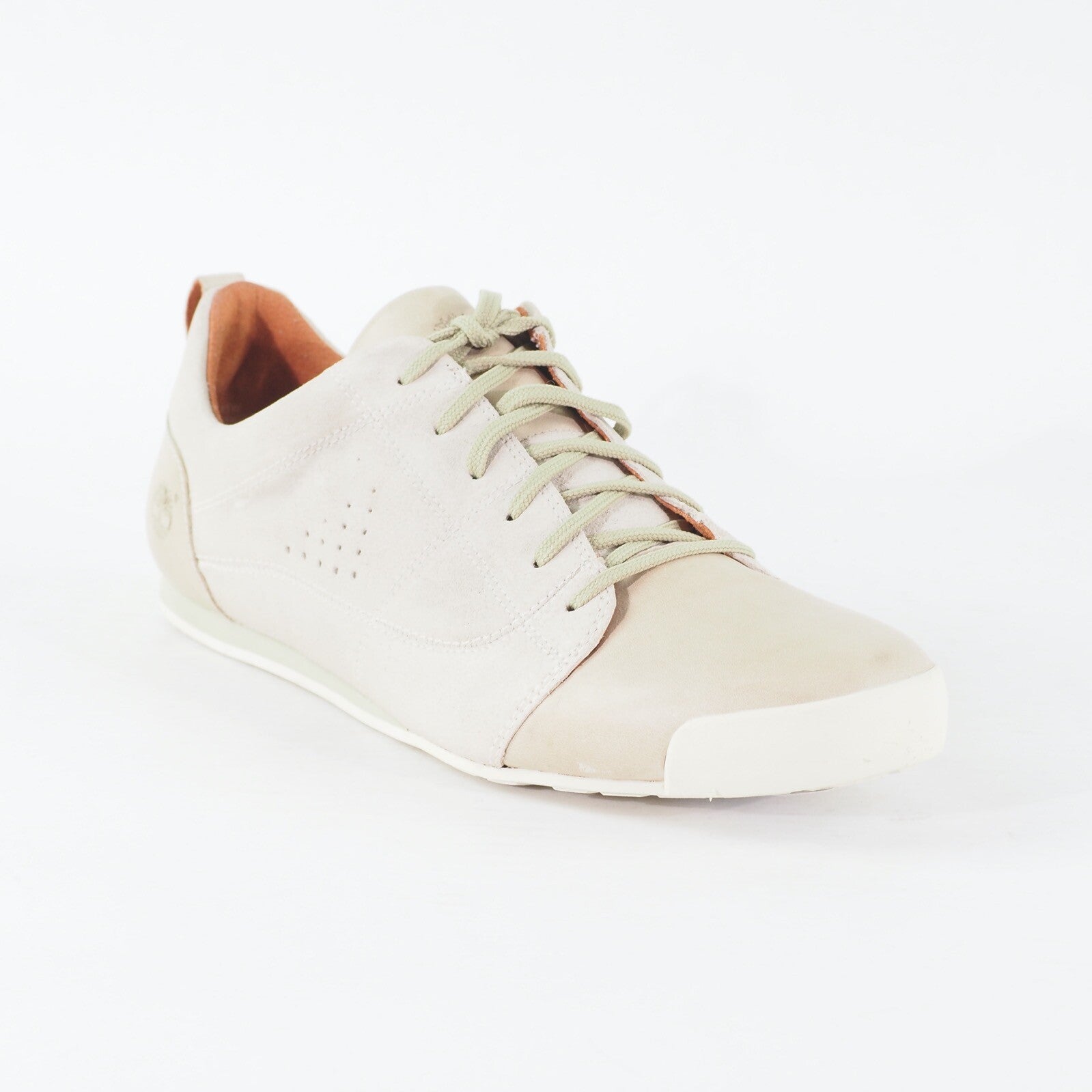 Womens Timberland Jovana Ox 69672 Bone White Leather Lace Low Top Casual Shoes