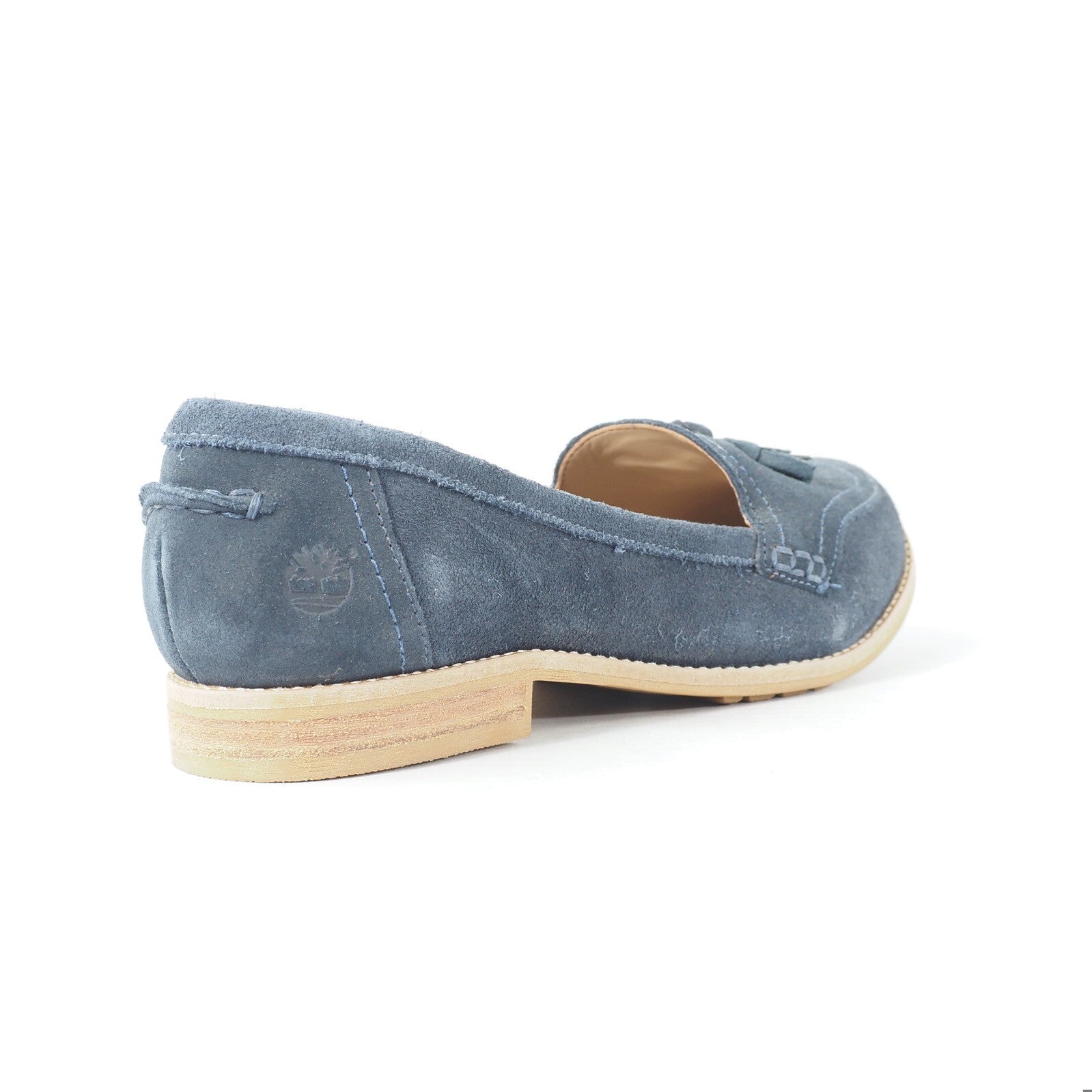 Womens Timberland Thayer RFD 8150R Navy Leather Slip On Casual Shoes