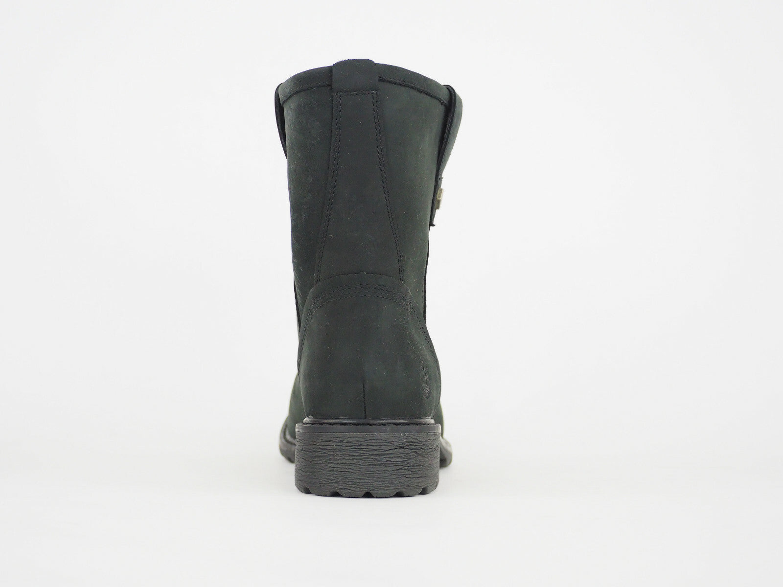 Womens Timberland Stoddard Ankle 8569A Black Leather Pull On Winter Boots