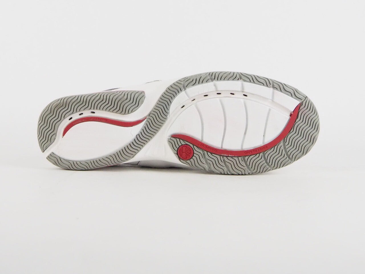 Womens Timberland Mary Jane 27645 White Grey Textile Touch Fasten Comfort Shoes