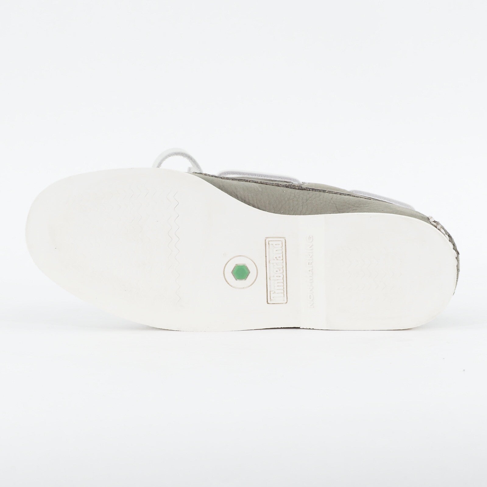 Mens Timberland Classic A21J7 Medium Grey Leather Lace Up Casual Boat Shoes