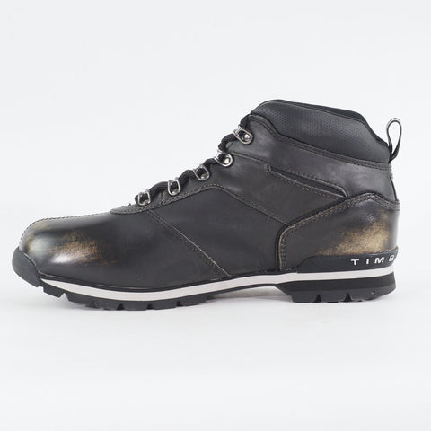 Mens Timberland Splitrock 2 A11WS Black Leather Casual Walking Chukka Lace Boots