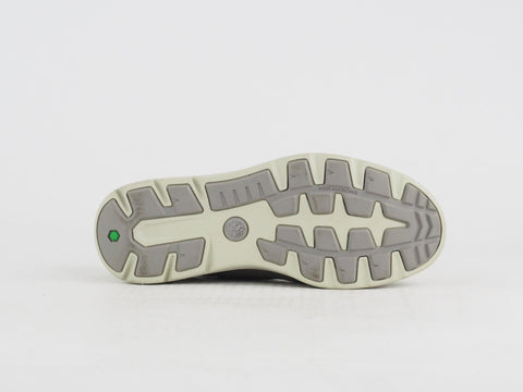 Boys Timberland Flyroam A1067 Grey Leather Lace Up Trainers Kids Sports Shoes