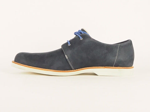 Mens Timberland Earthkeeper Stombuck Lite 5362A Navy Leather Lace Up Shoes