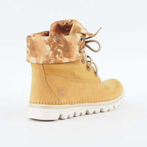 Womens Timberland Brooktn A14D9 Watercolour Wheat Leather Lace Up Walking Boots