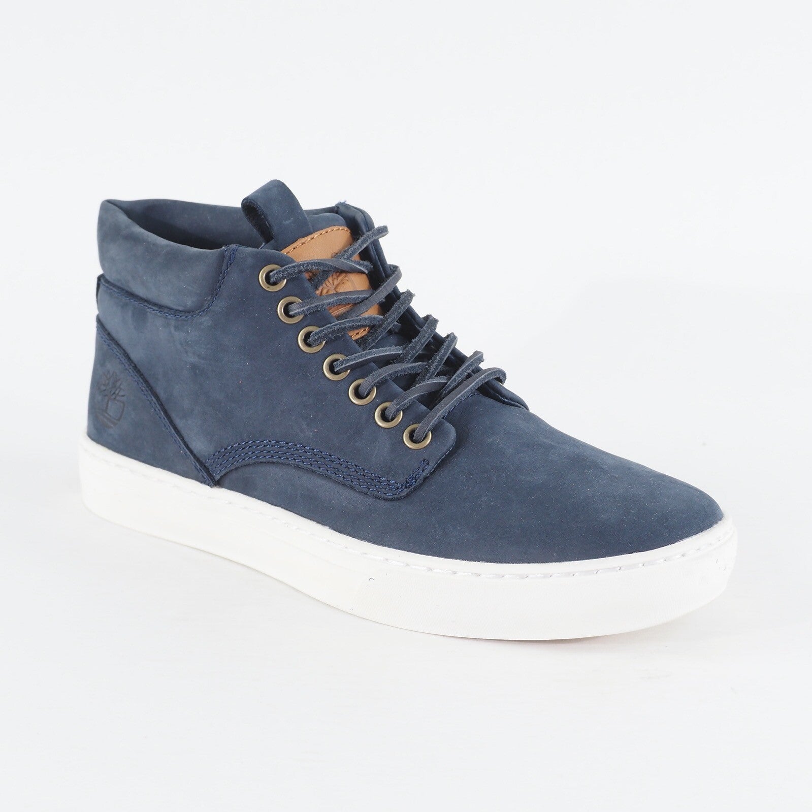Mens Timberland Adventure 2.0 Cupsole A1H4F Navy Leather Laced Chukka Boots 