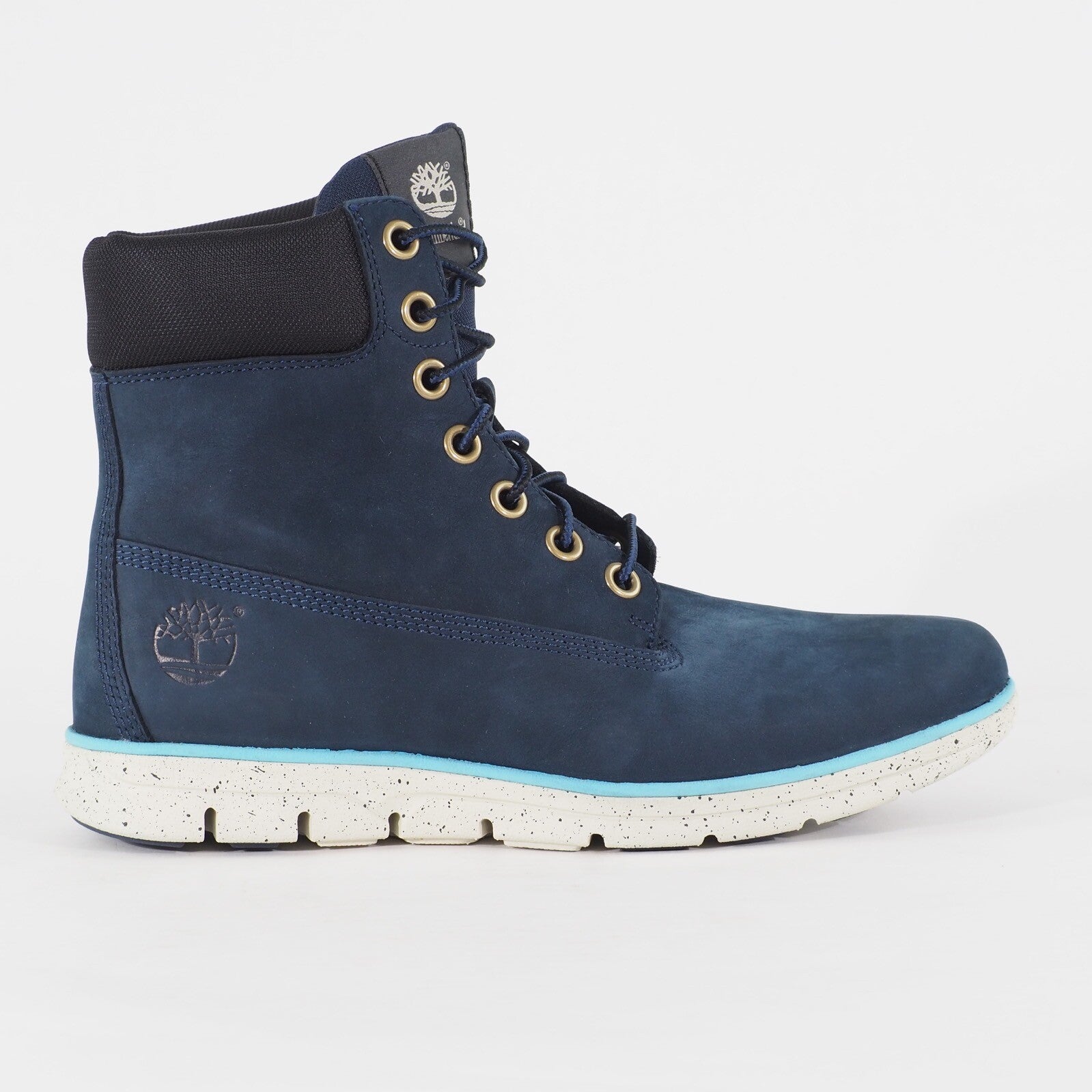 Mens Timberland 6 Inch Bradstreet A13GG Navy Leather Lace Casual Walking Boots