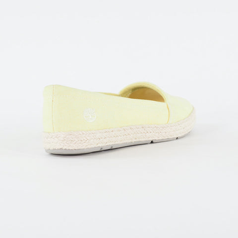 Womens Timberland Casco Bay A1FWO Lemonade Yellow Canvas Slip On Casual Shoes