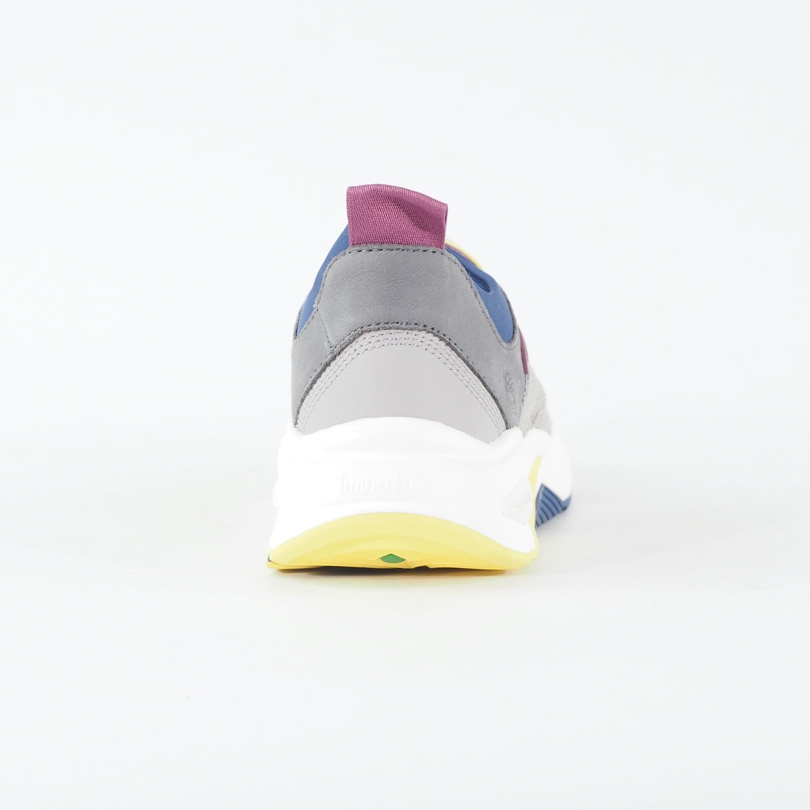 Womens Timberland Delphville A1T65 Grey Plum Yellow Nubuck Casual Trainers