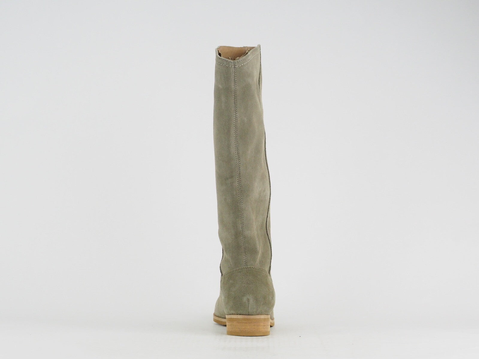 Womens Timberland Rangeley 8124R Light Olive Leather Casual Pull On Tall Boots