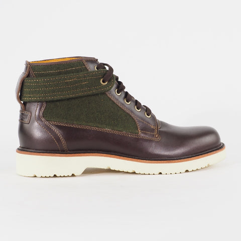 Mens Timberland Abington Ice Chukka 6630A Dark Tan Leather Lace Up Walking Boots