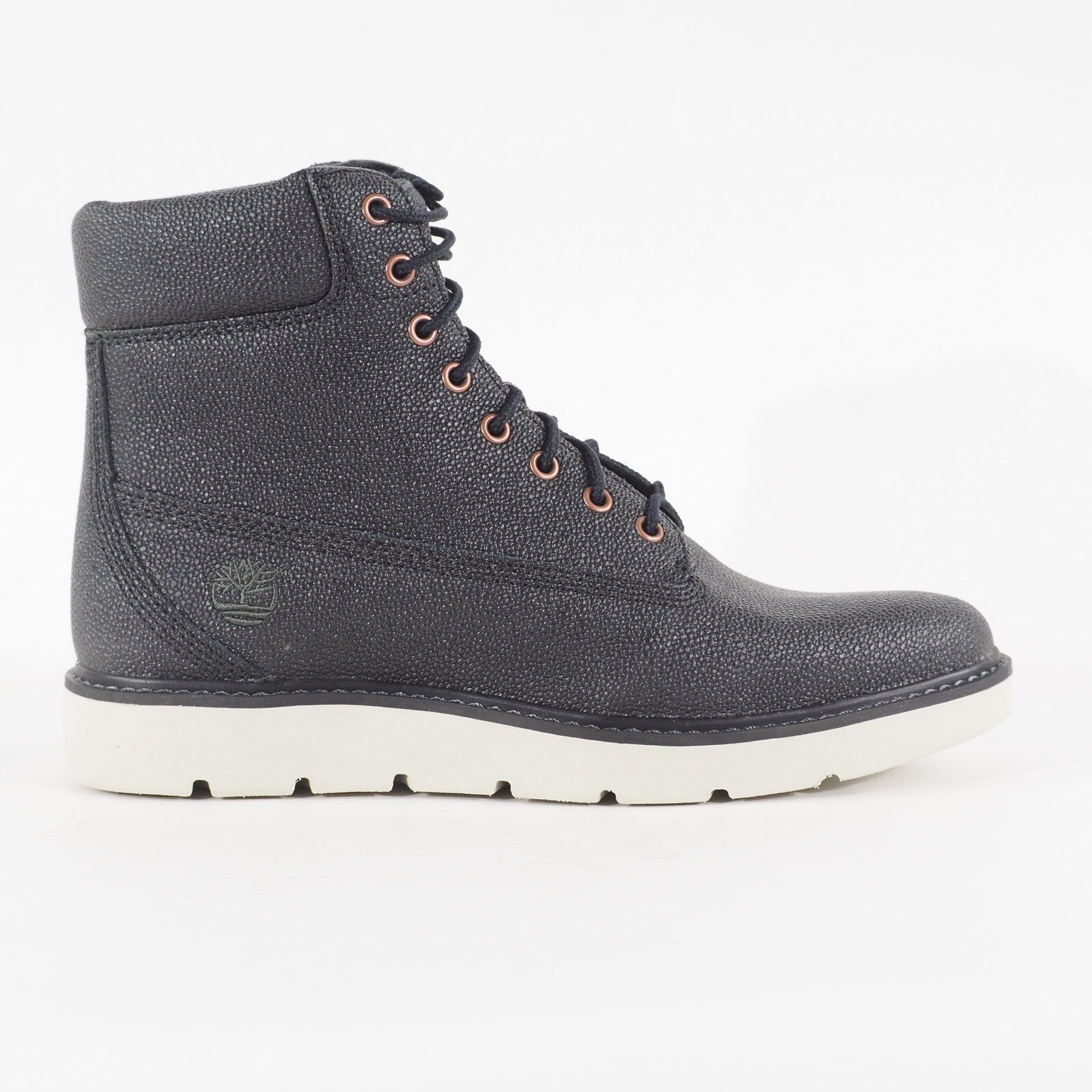 Womens Timberland Kenniston 6 Inch A18KP Black Leather Lace Up Casual Boots