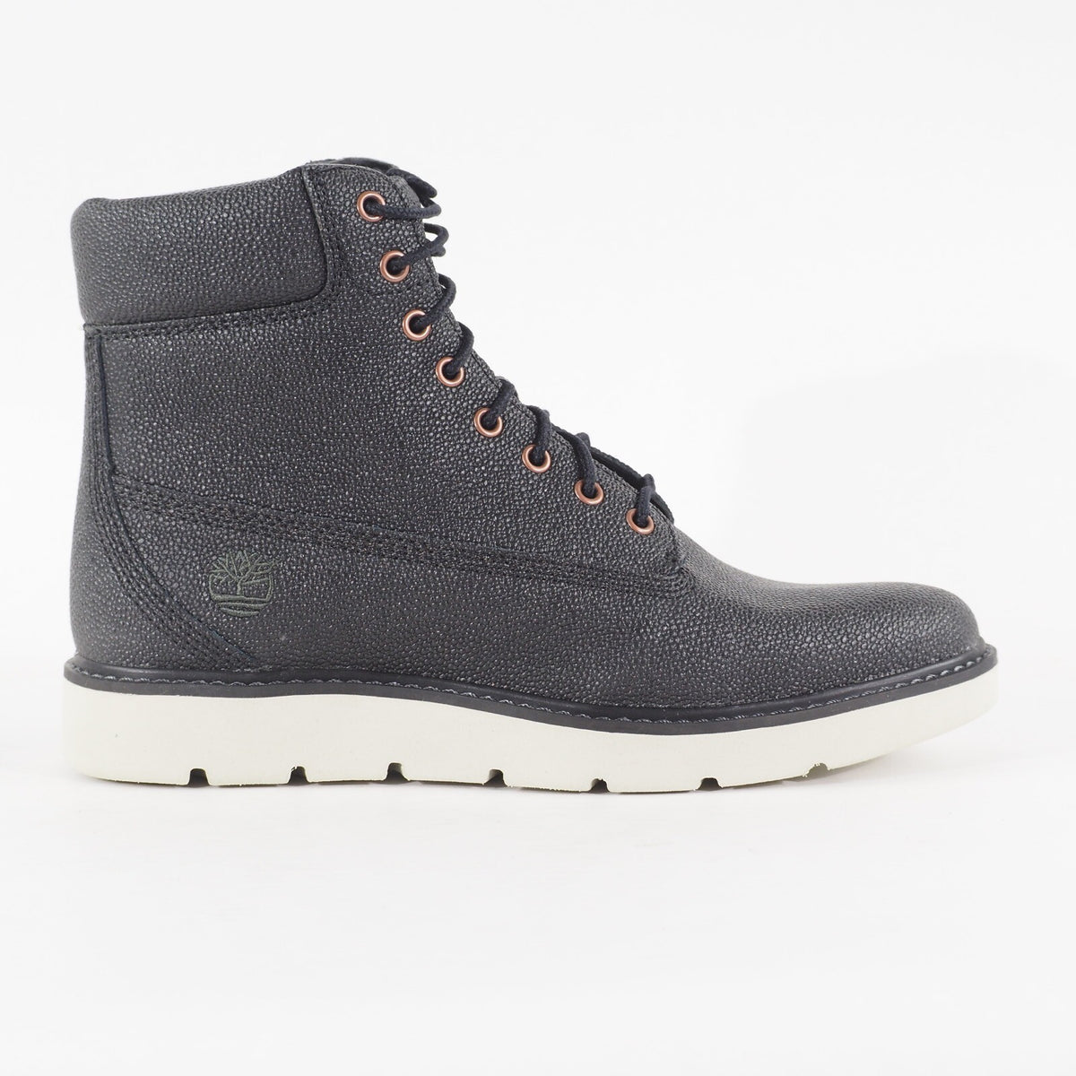 Womens Timberland Kenniston 6 Inch A18KP Black Leather Lace Up Casual Boots