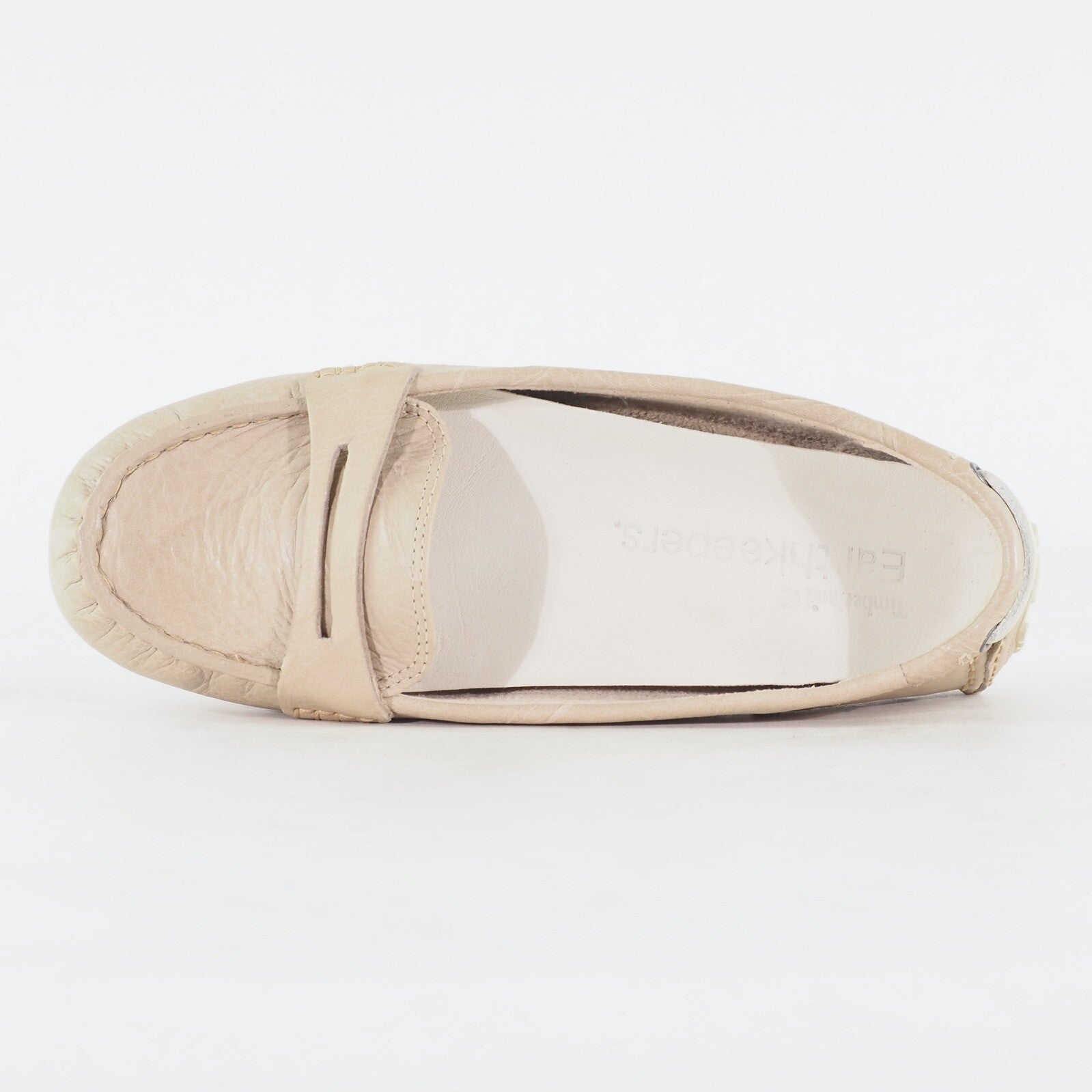 Womens Timberland Neponset 27691W Beige Leather Slip On Casual Everyday Shoes