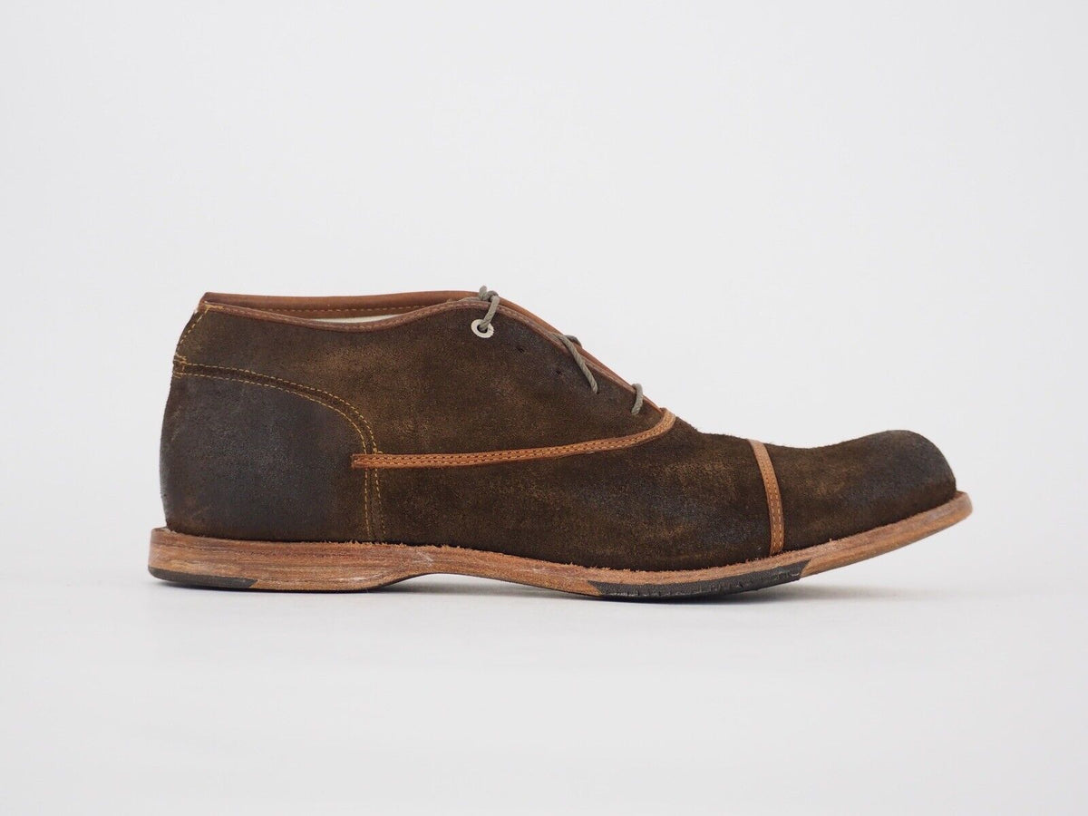 Mens Timberland CNT PNE LOCHK 79545 Brown Leather Lace Up Formal Dress Shoes