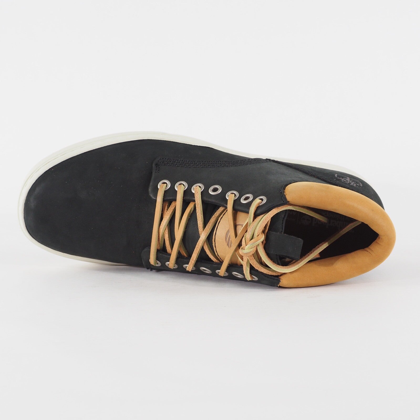 Mens Timberland EK 2.0 Cupsole 3301A Black Leather Lace Up Walking Chukka Boots