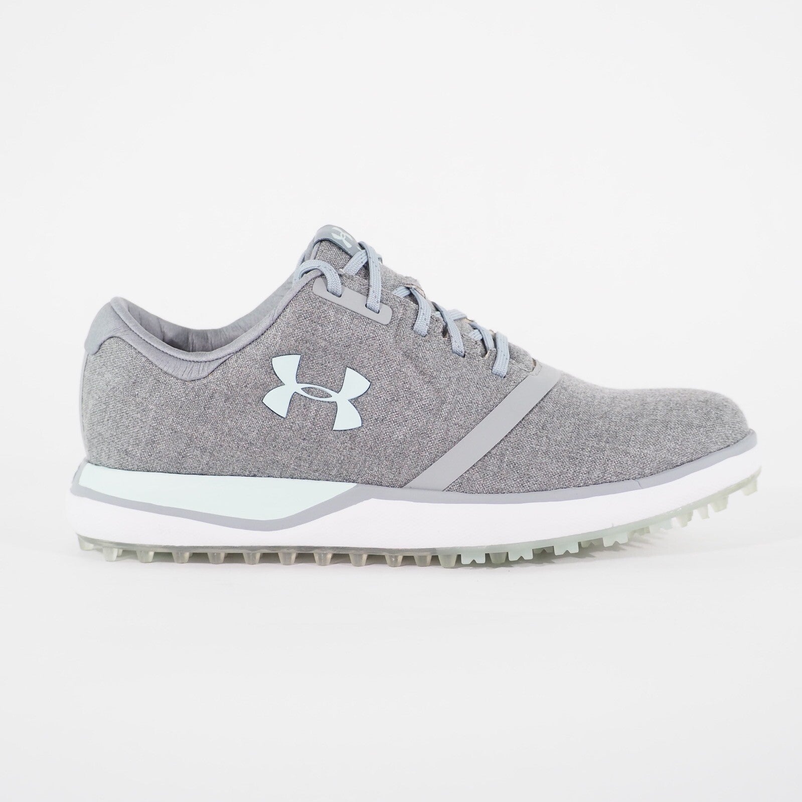Womens Under Armour Performance SL 3020112 Lace Up Sports Golf Grey Fabric Shoes