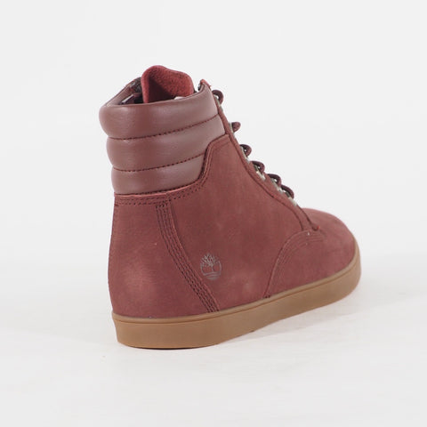 Womens Timberland Dausette A1ZX4 Burgundy Leather Lace Casual Walking Boots