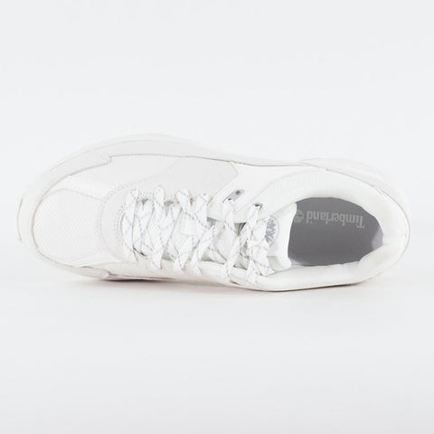 Womens Timberland Field Trekker A2DRT White Leather Lace Up Low Top Casual Shoes
