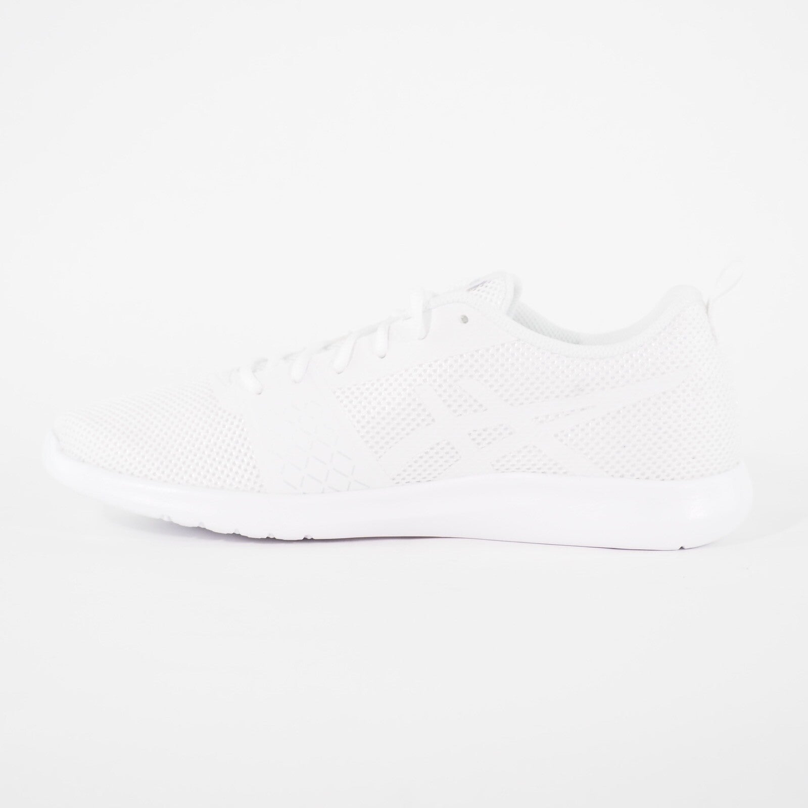 Womens Asics Kanmei MX T899N White Mesh Lace Up Running Walking Sports Shoes 