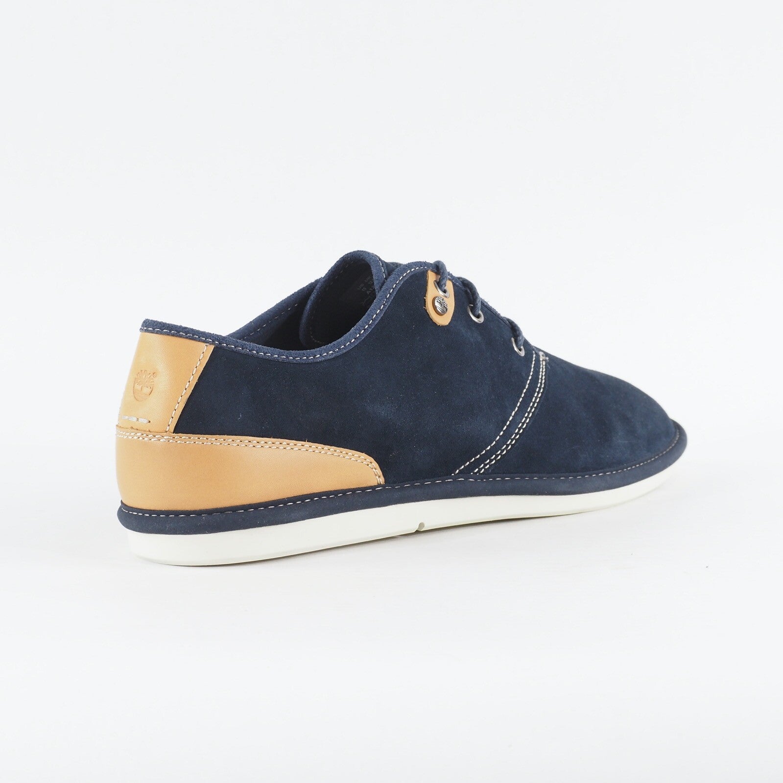 Mens Timberland City Shuffler A12ME Dark Blue Suede Lace Up Smart Casual Shoes