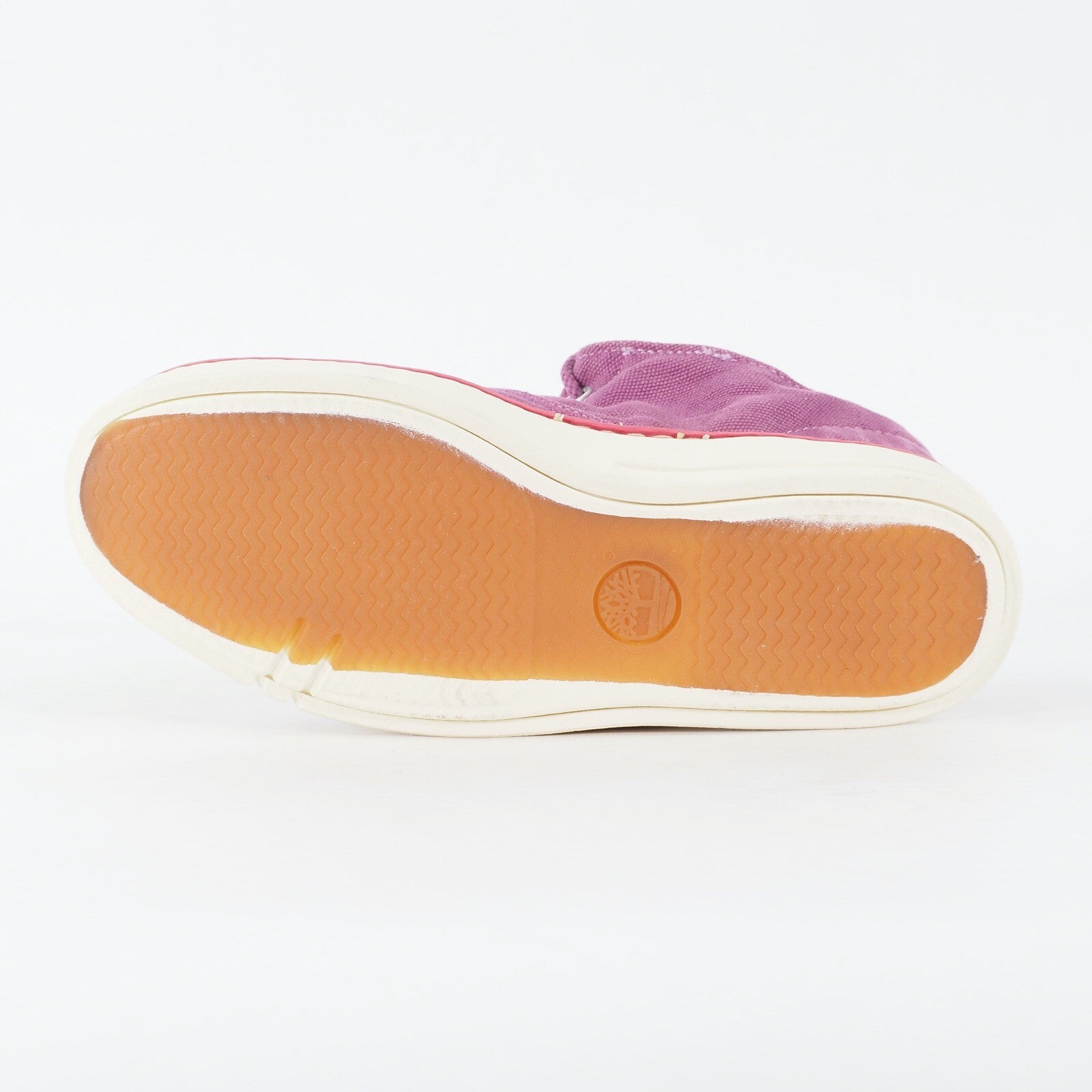 Womens Timberland Hookset Handcrafted A17VS Purple Canvas Lace Up Casual Shoes
