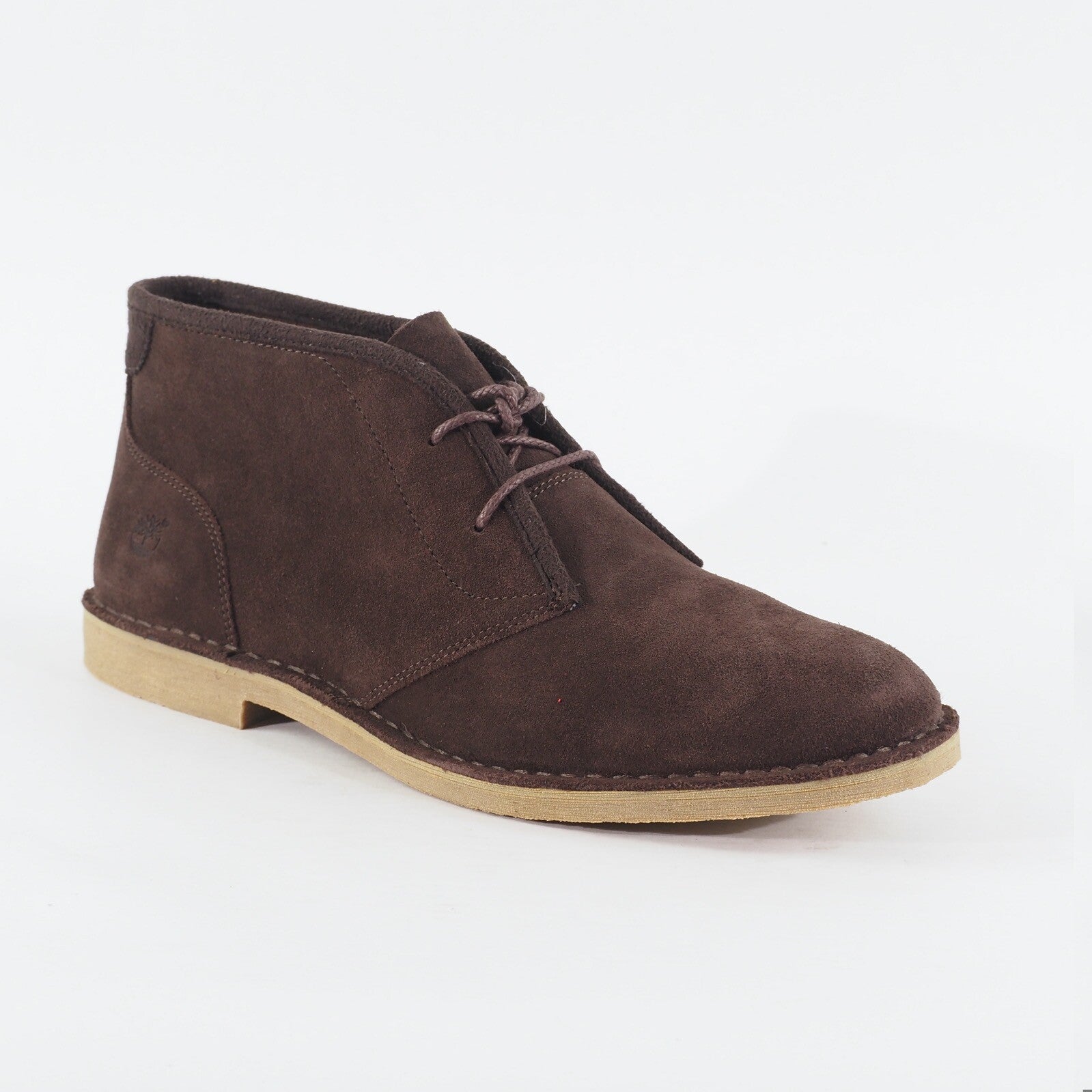 Mens Timberland Brasstown Chukka 5505A Dark Brown Leather Lace Up Casual Boots