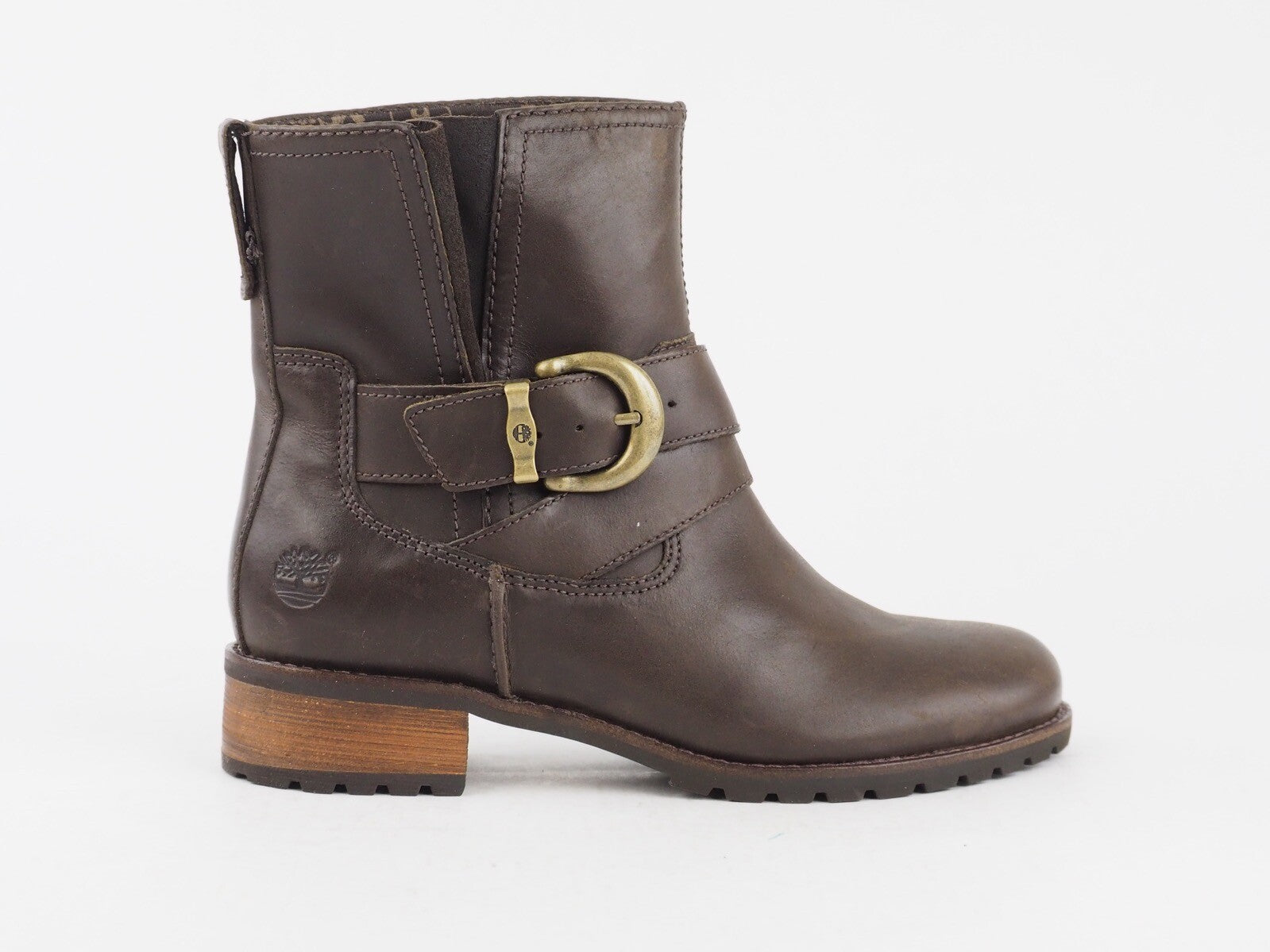 Womens Timberland Earthkeepers 4696 Tan Leather Casual Shoes Ankle Boots