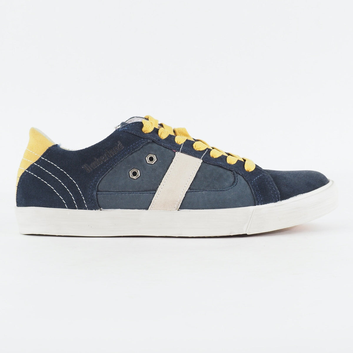 Mens Timberland Earthkeepers Glastenbury 9611A Navy Leather Lace Casual Trainers