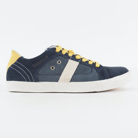 Mens Timberland Earthkeepers Glastenbury 9611A Navy Leather Lace Casual Trainers