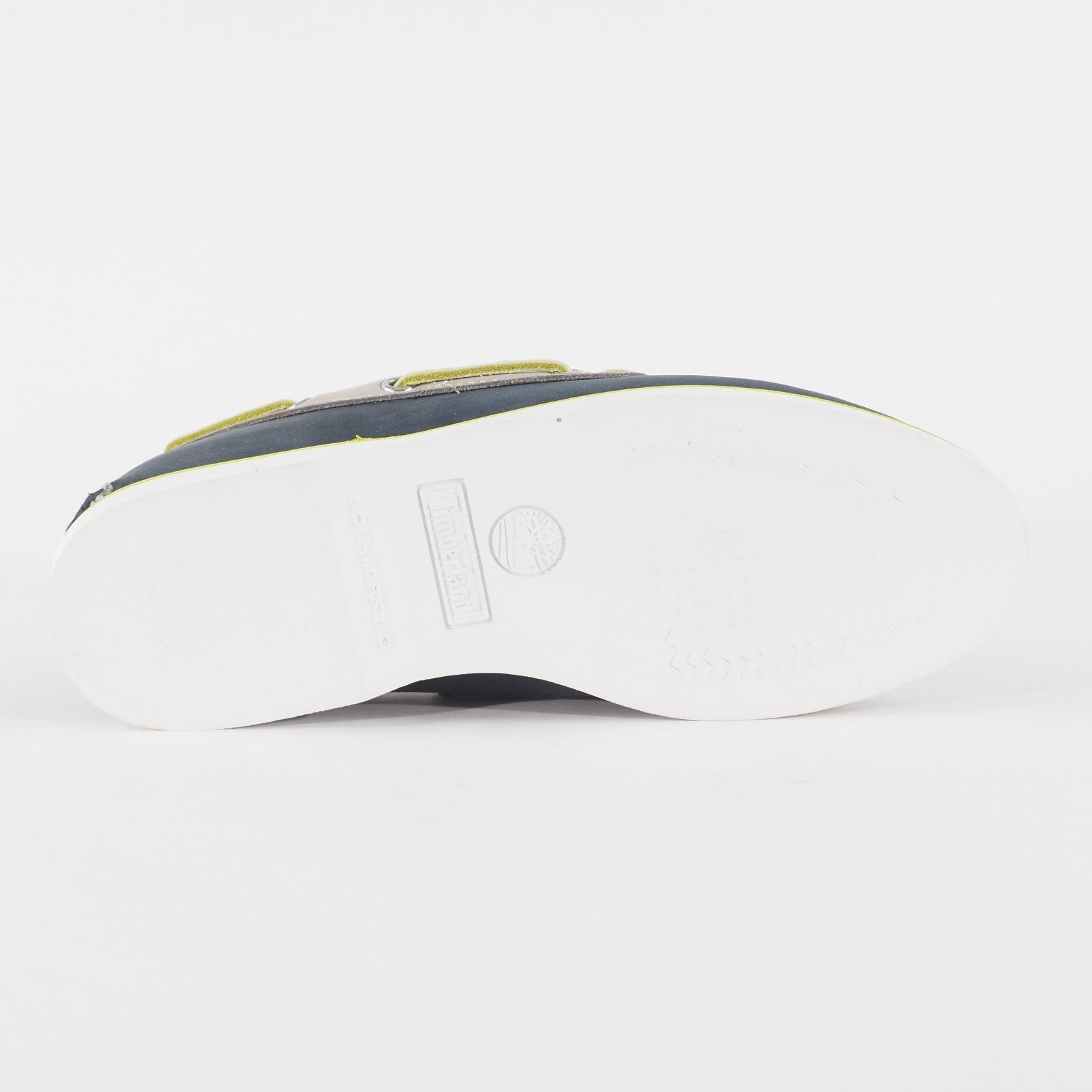 Mens Timberland 2 Eye 6963A Blue Leather Lace Up Boat Casual Walking Shoes