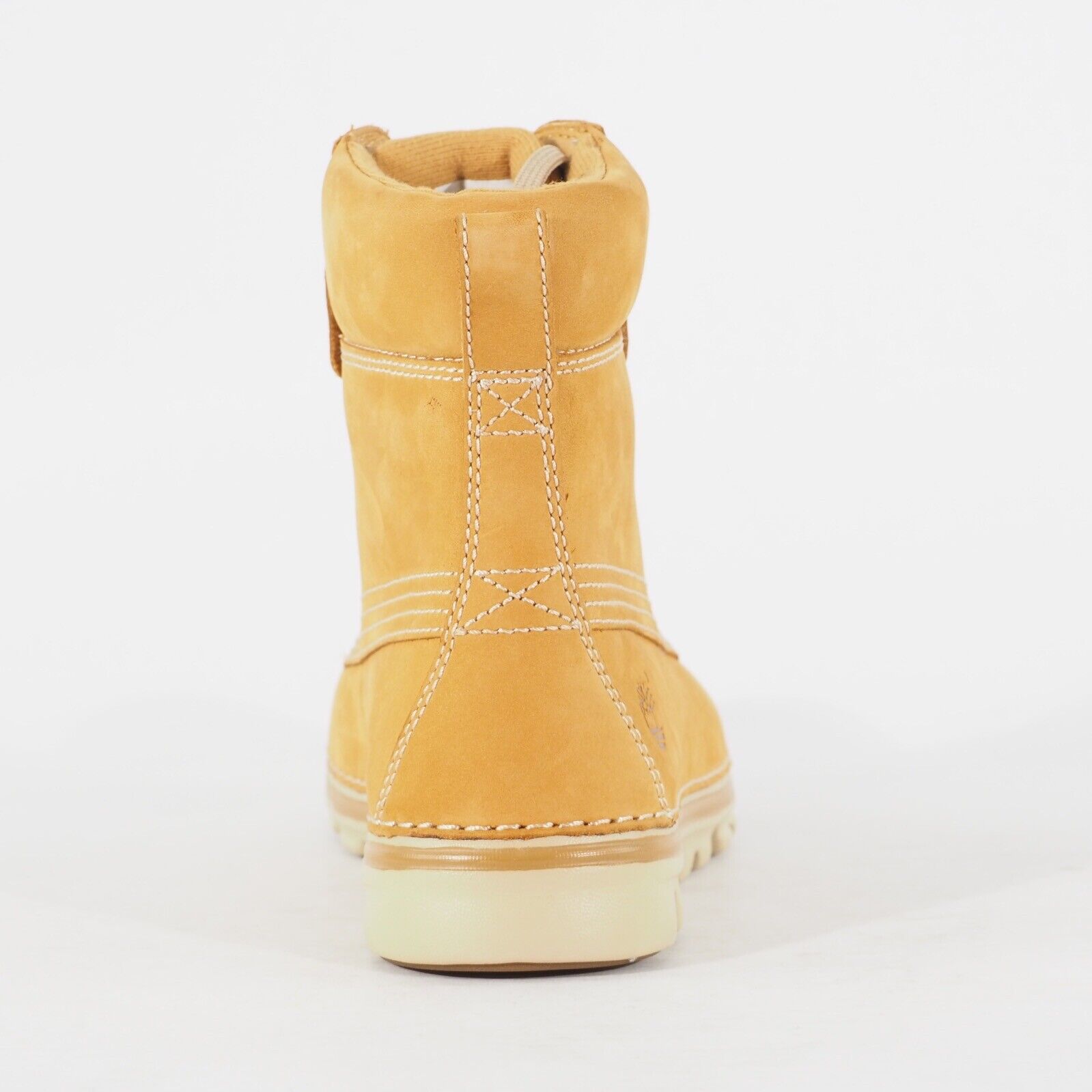 Womens Timberland 6 Inch Brookton 8014R Wheat Leather Lace Casual Walking Boots