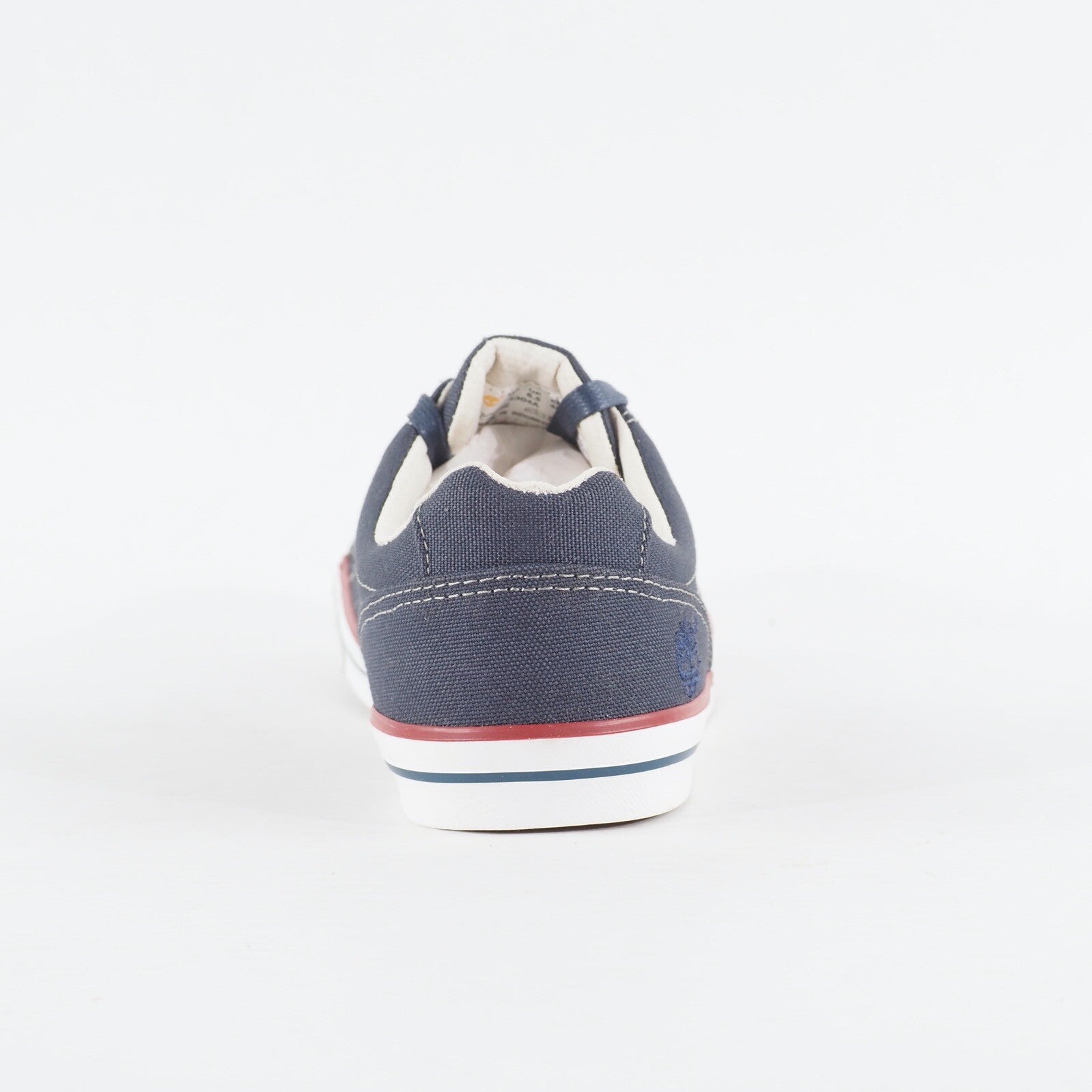 Mens Timberland EK Hookcamp 5304A Navy Blue Canvas Lace Up Low Top Casual Shoes