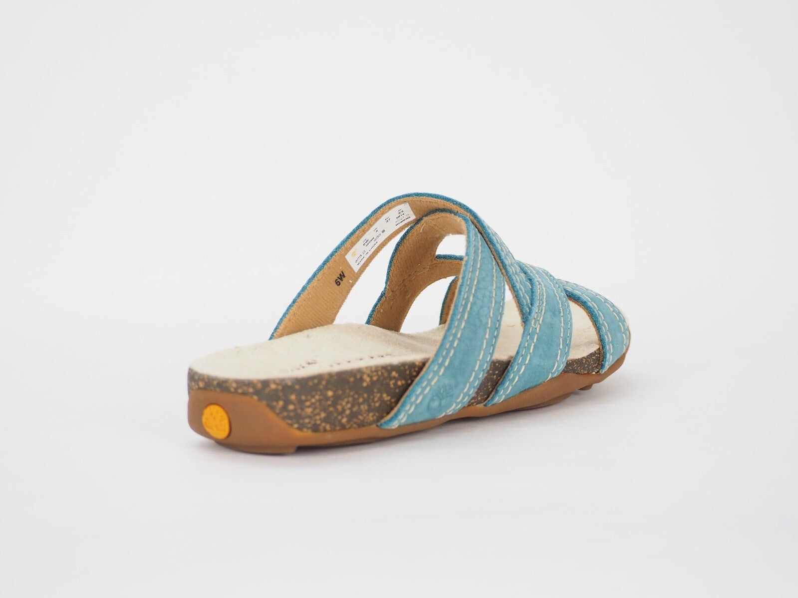 Womens Timberland EK Brestsndl 3859R Blue Leather Casual Summer Strappy Sliders