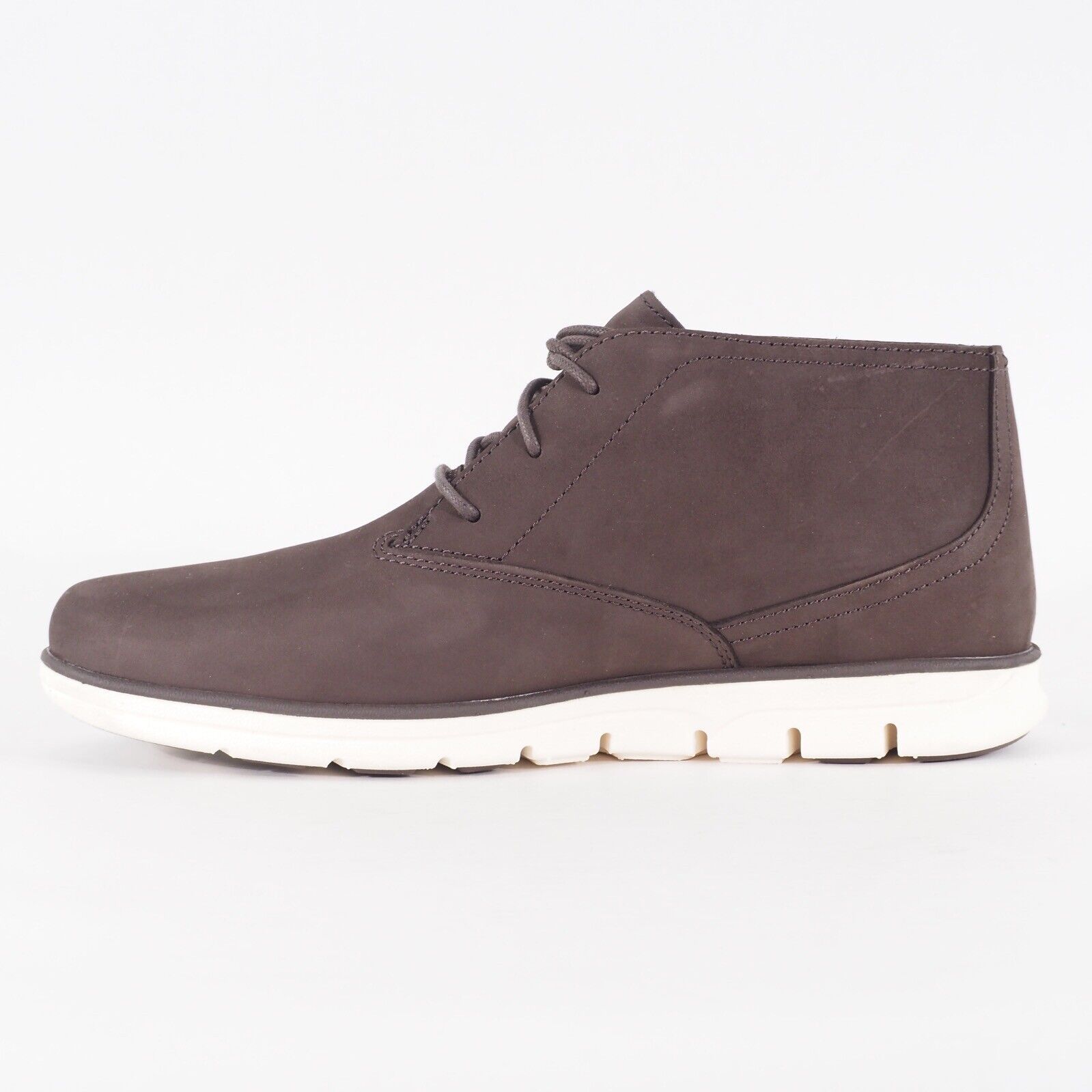 Mens Timberland Bradstreet Chukka A26ZX Dark BRown Nubuck Leather Casual Boots
