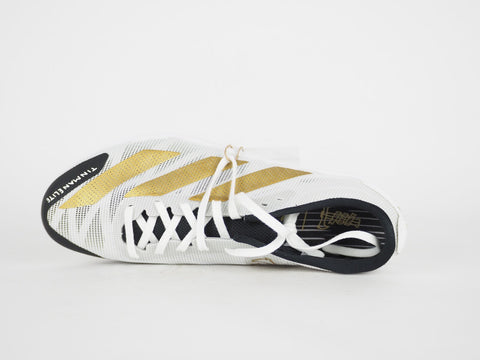 Unisex Adidas Adizero XCS TME GY4930 White Textile Track Shoes