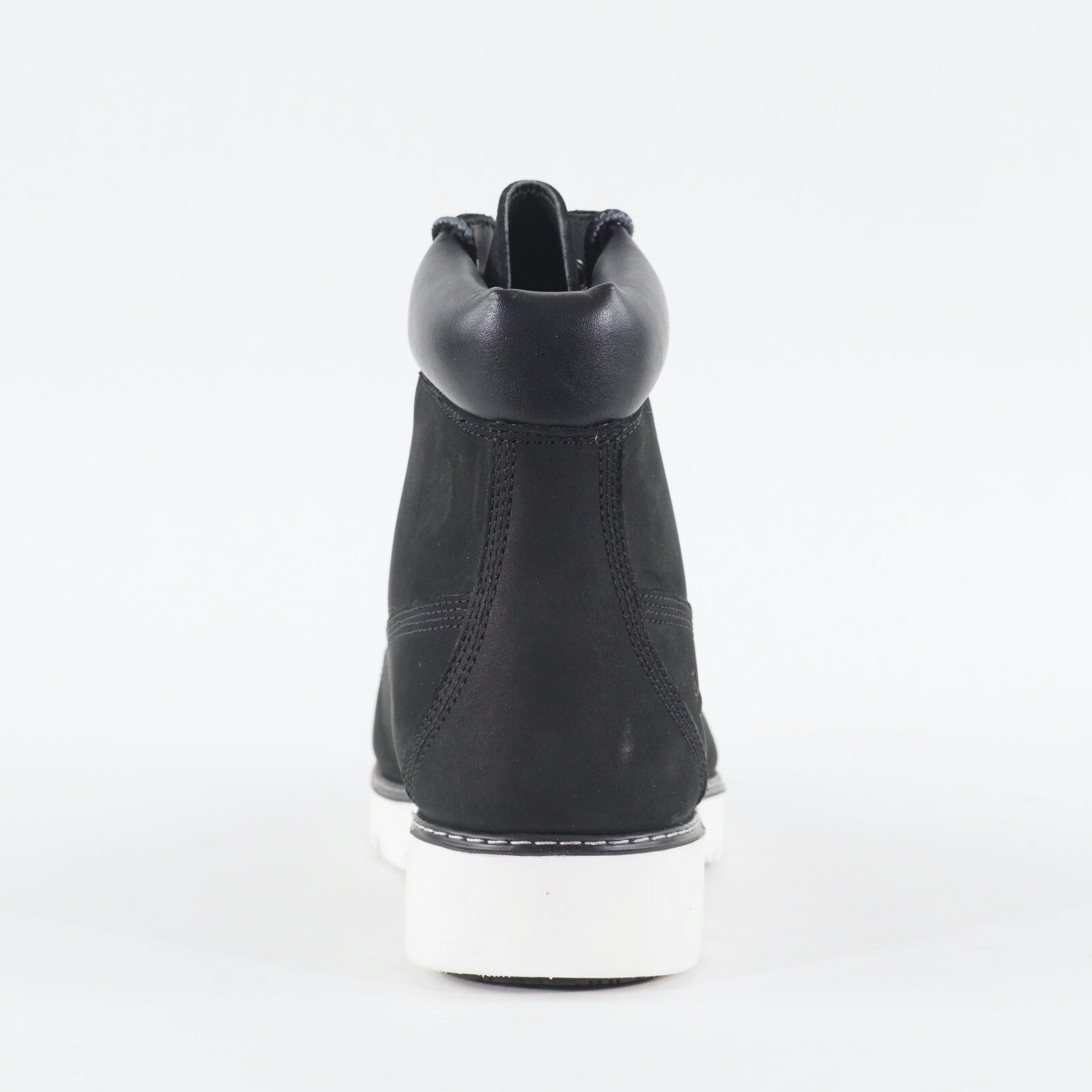 Womens Timberland Keeley Field 6 Inch A26HQ Black Nubuck Leather Lace Up Boots