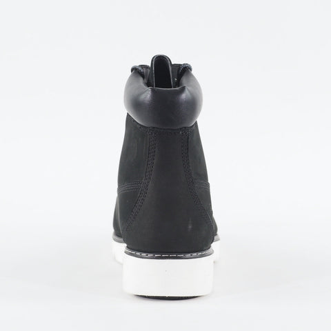 Womens Timberland Keeley Field 6 Inch A26HQ Black Nubuck Leather Lace Up Boots